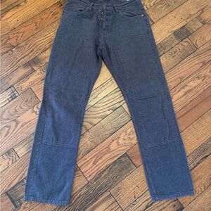 Billy Reid Dark Blue Straight Jeans